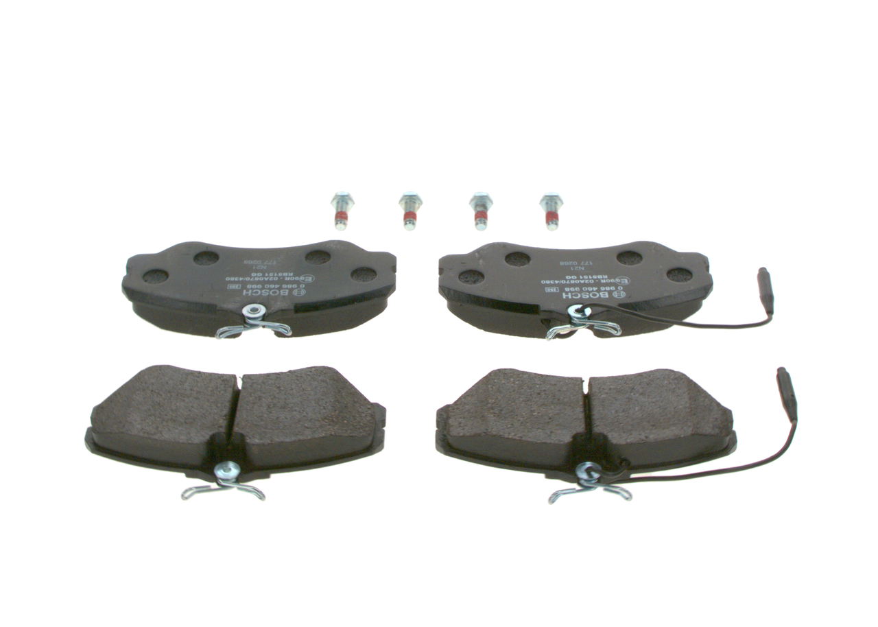 Placute frana BOSCH 0986460998