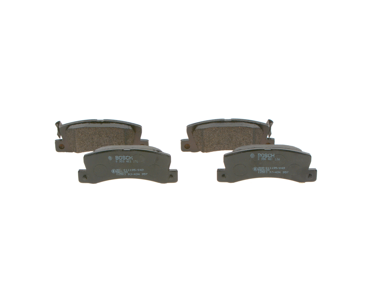 Placute frana BOSCH 0 986 461 136