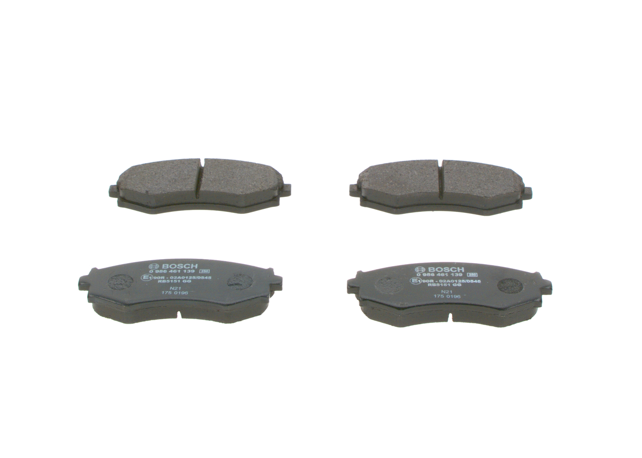 Placute frana BOSCH 0 986 461 139