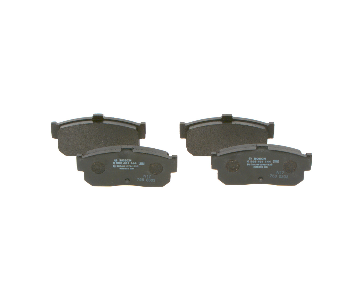 Placute frana BOSCH 0 986 461 144