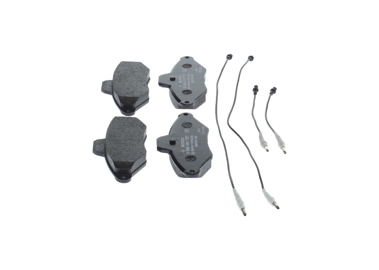 Placute frana BOSCH 0986461757