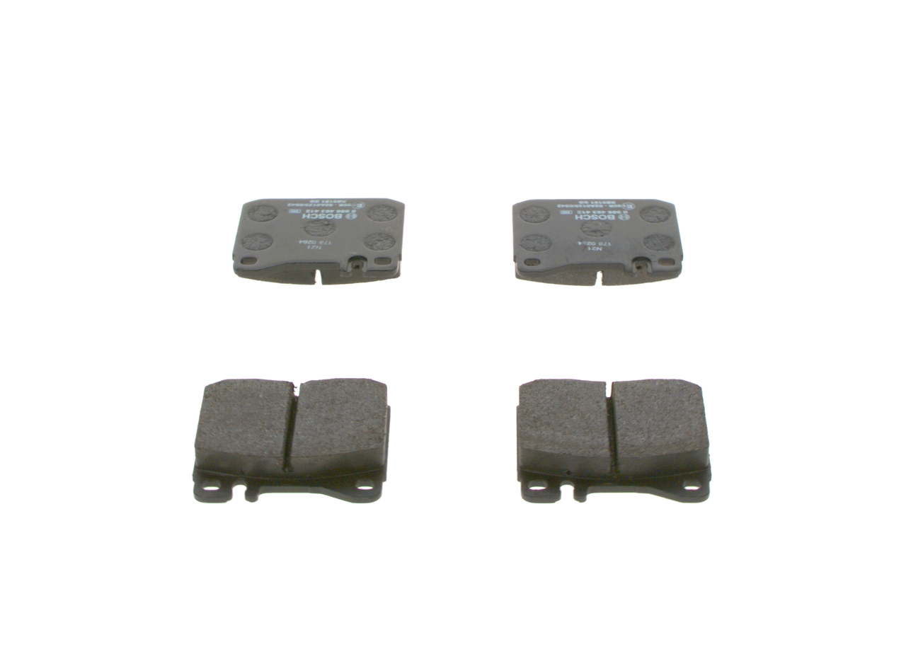 Placute frana BOSCH 0986463412