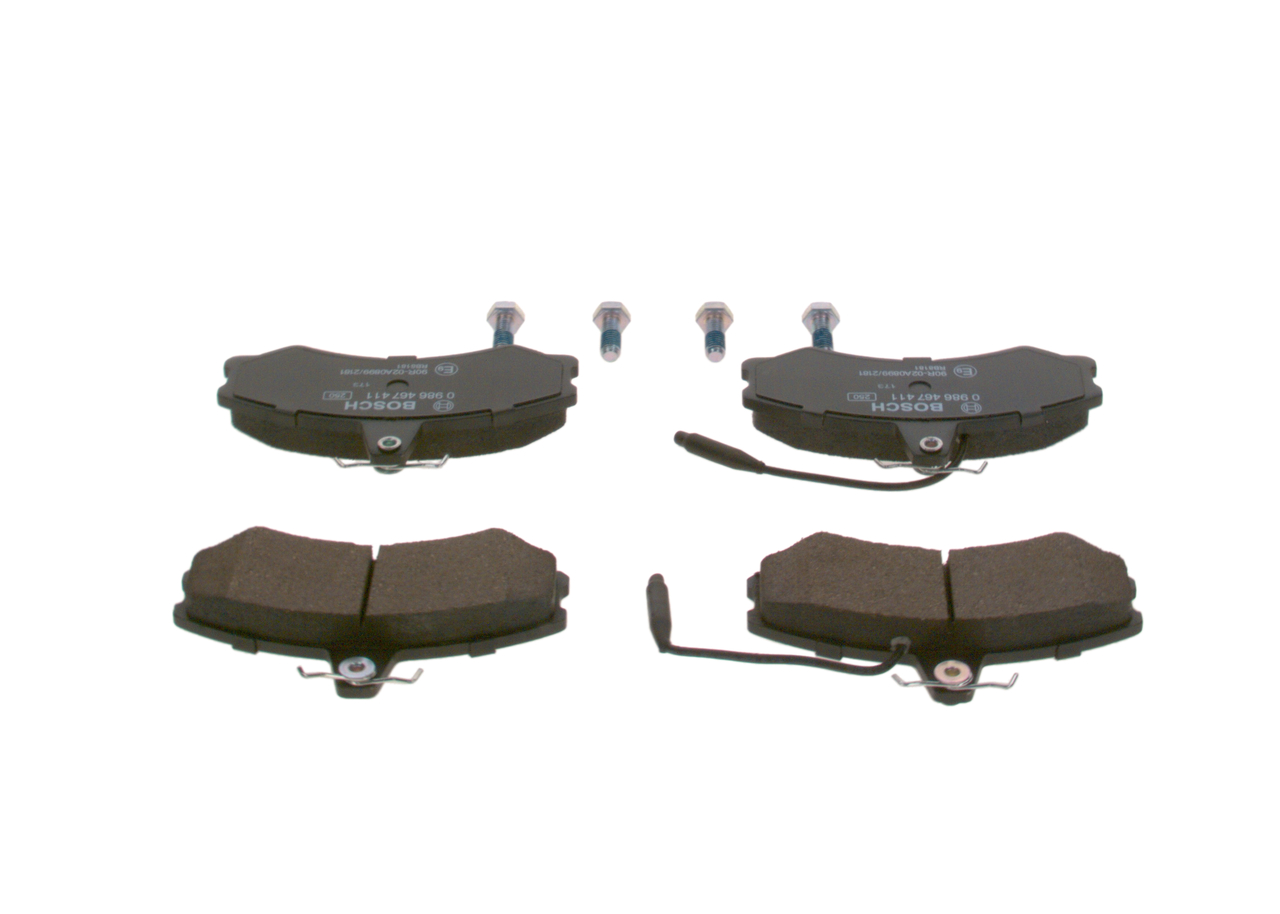 Placute frana BOSCH 0986467411