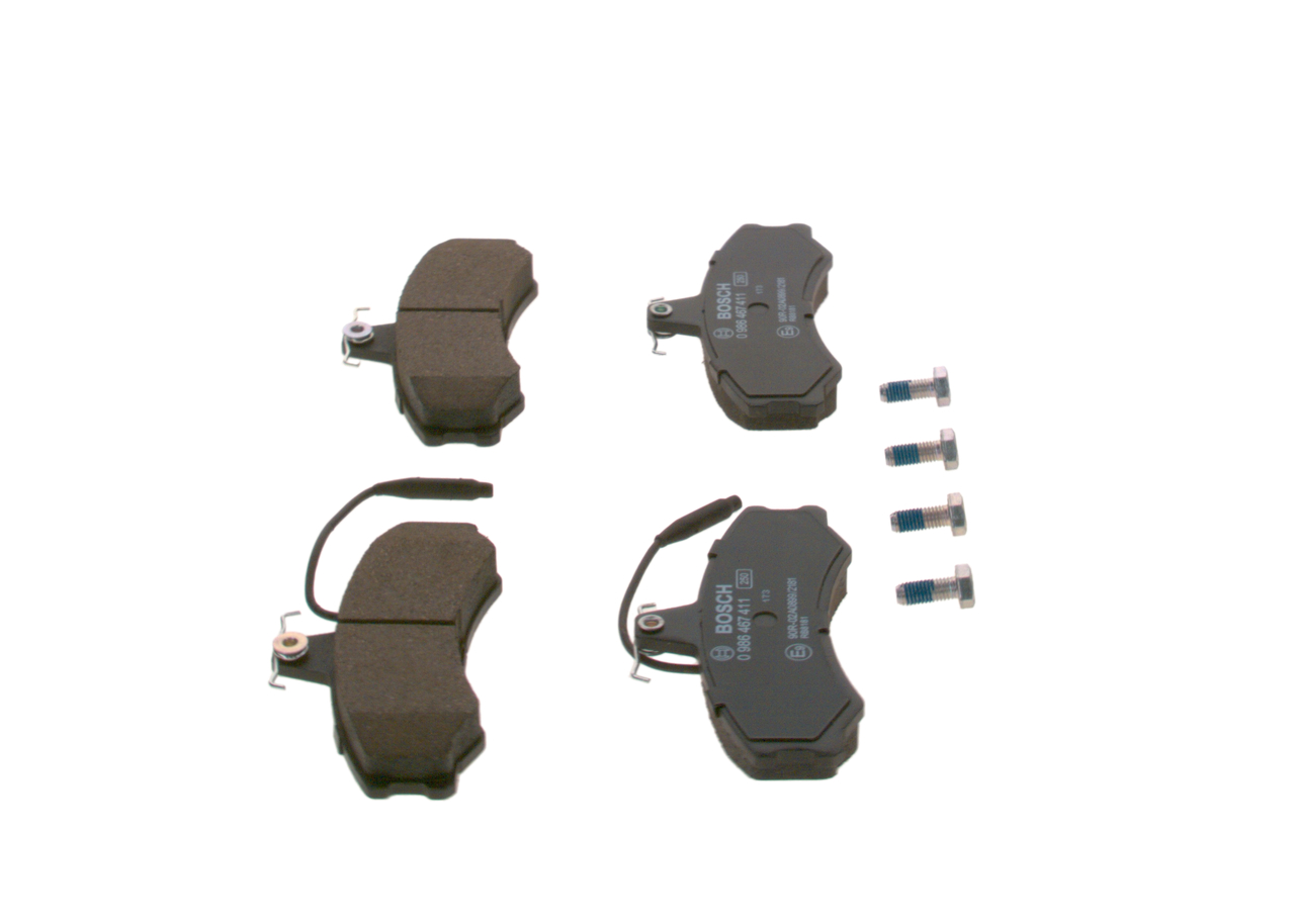 Placute frana BOSCH 0986467411
