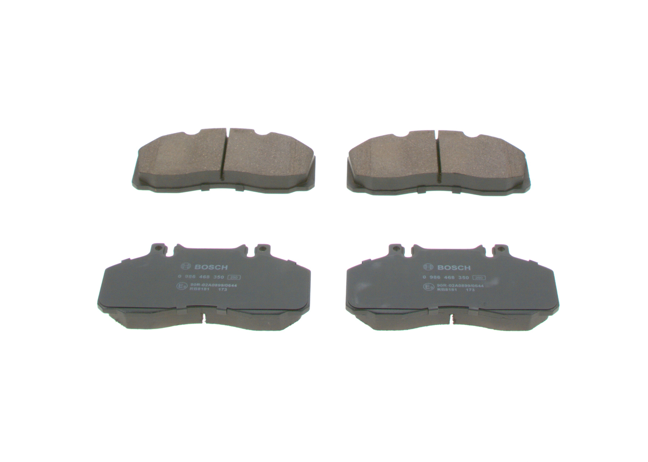 Placute frana BOSCH 0 986 468 350