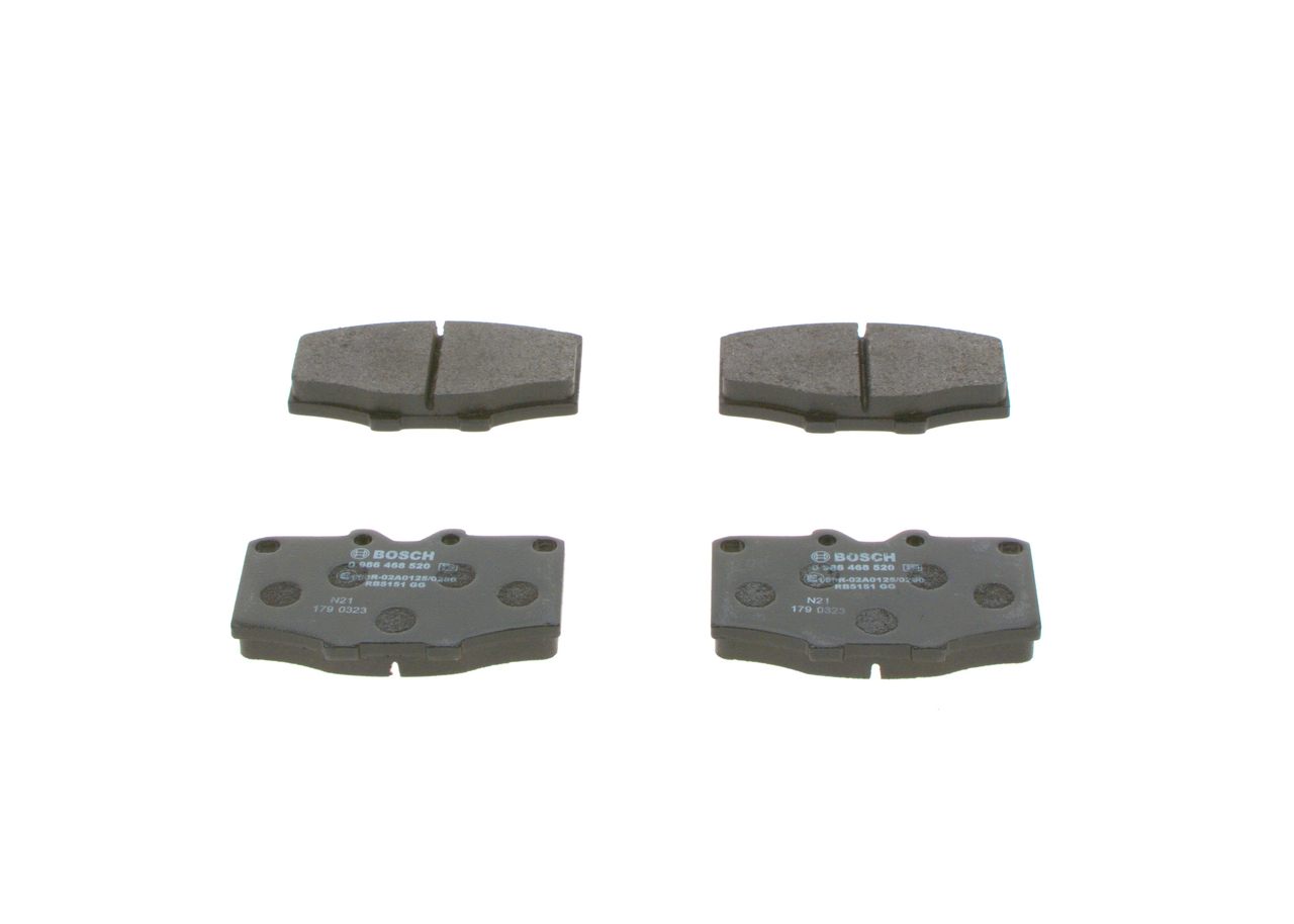 Placute frana BOSCH 0 986 468 520