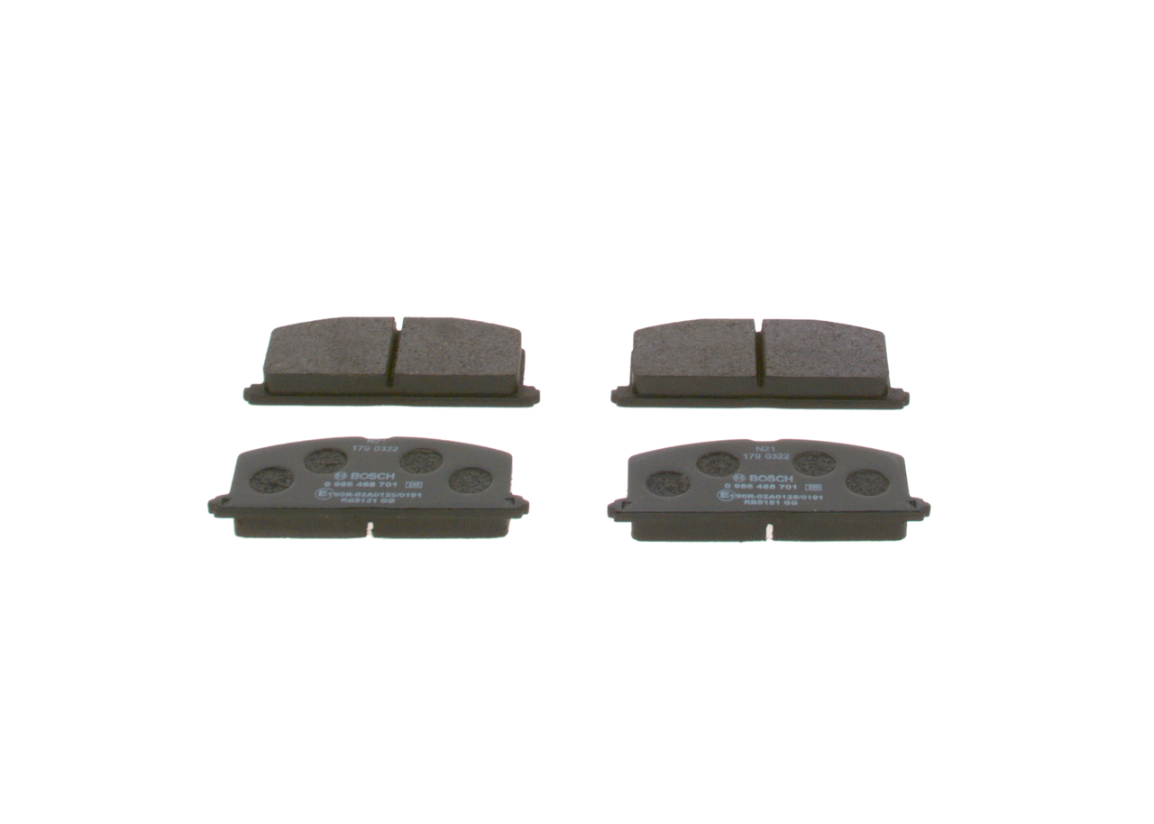 Placute frana BOSCH 0 986 468 701
