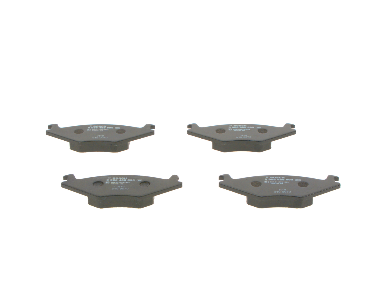 Placute frana BOSCH 0986468890