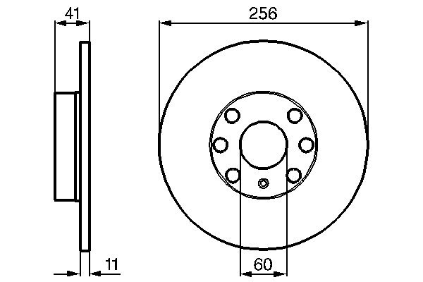 Disc frana BOSCH 0 986 478 880