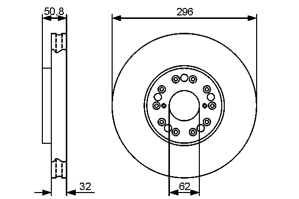 Disc frana BOSCH 0 986 479 429