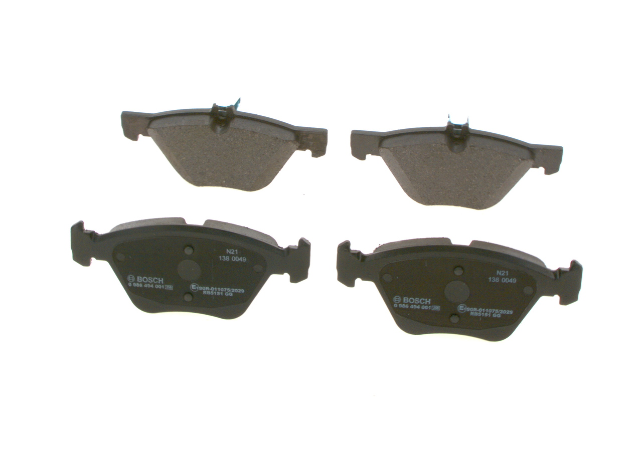 Placute frana BOSCH 0986494001