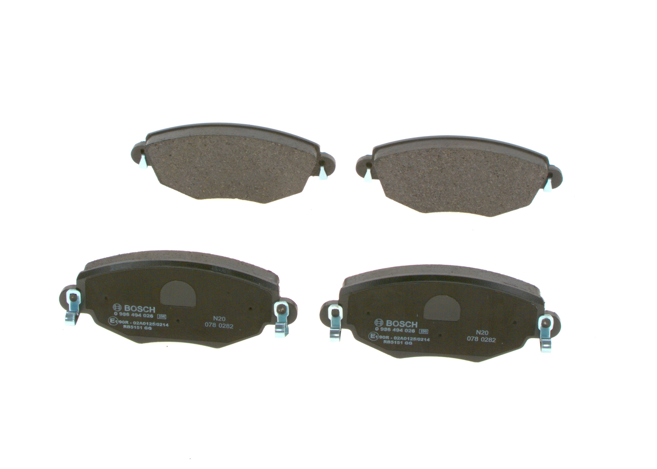Placute frana BOSCH 0 986 494 026