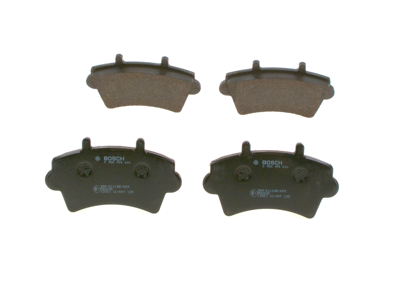 Placute frana BOSCH 0986494031