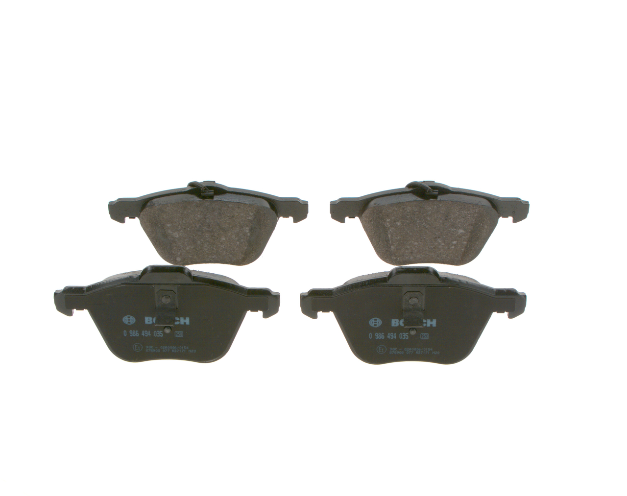 Placute frana BOSCH 0986494035