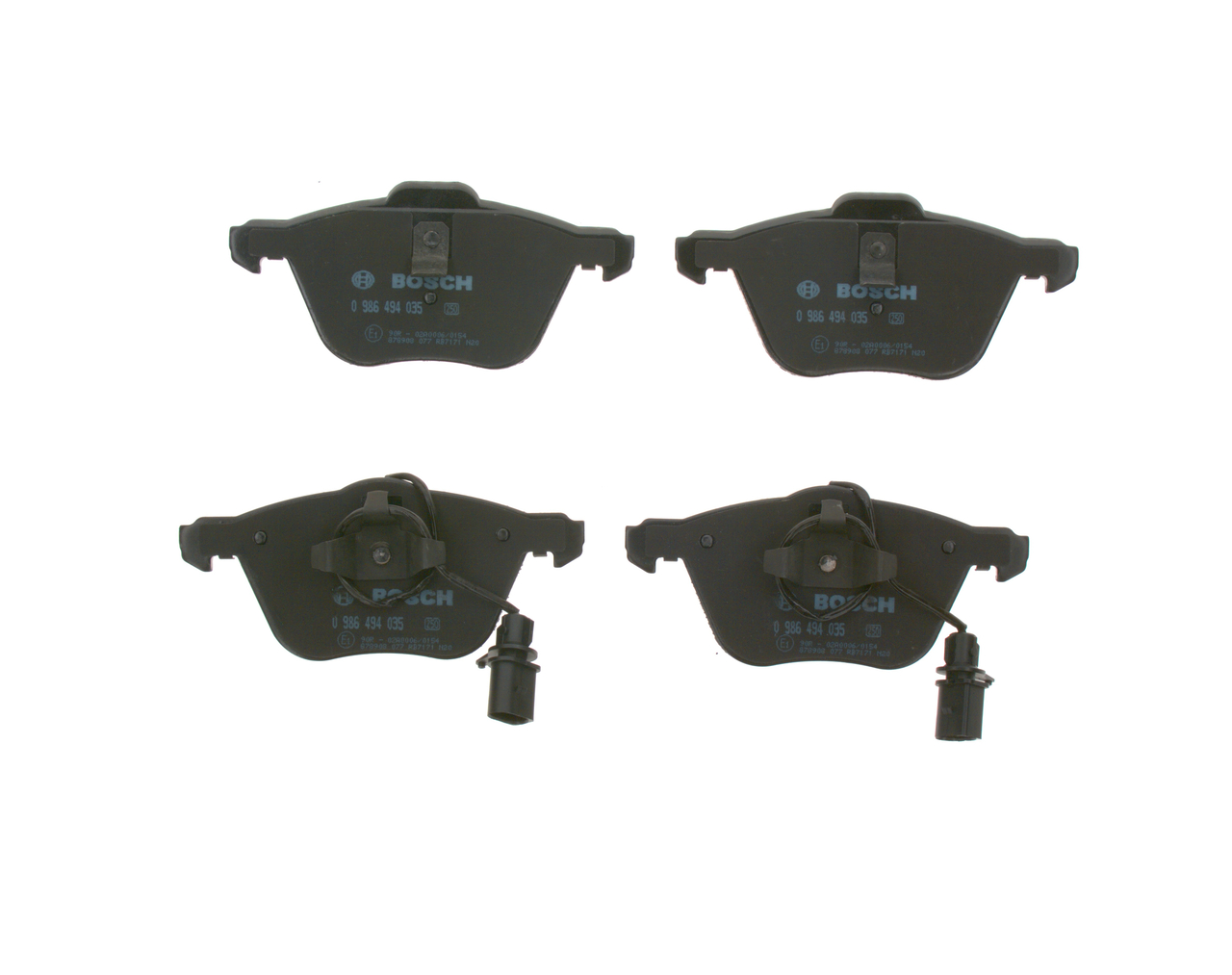 Placute frana BOSCH 0986494035