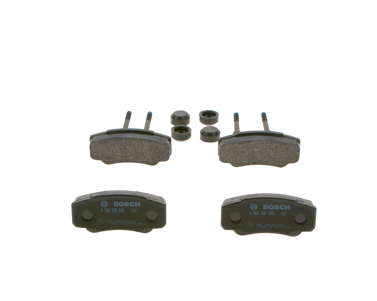 Placute frana BOSCH 0986494049