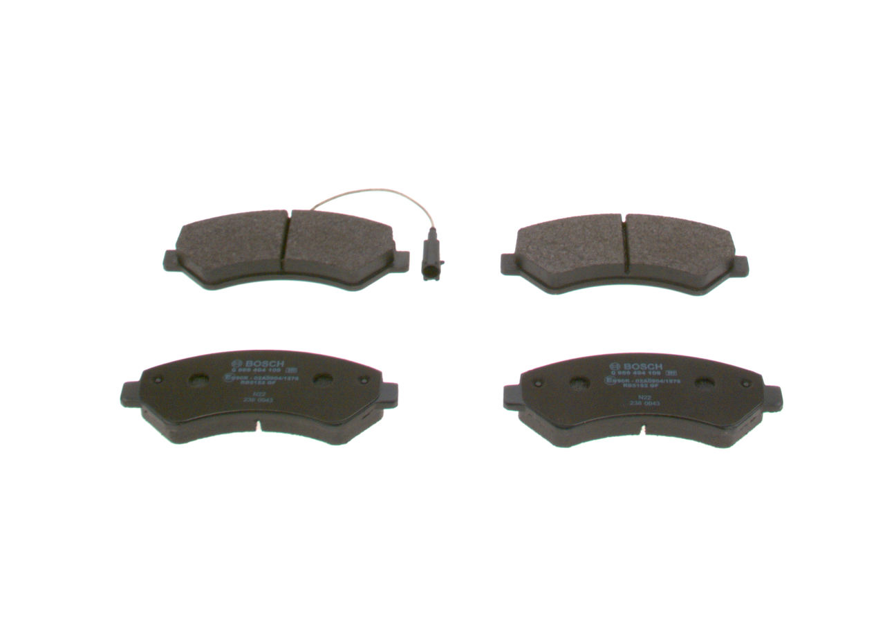 Placute frana BOSCH 0 986 494 109