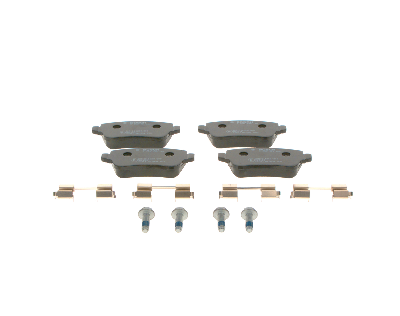 Placute frana BOSCH 0986494126