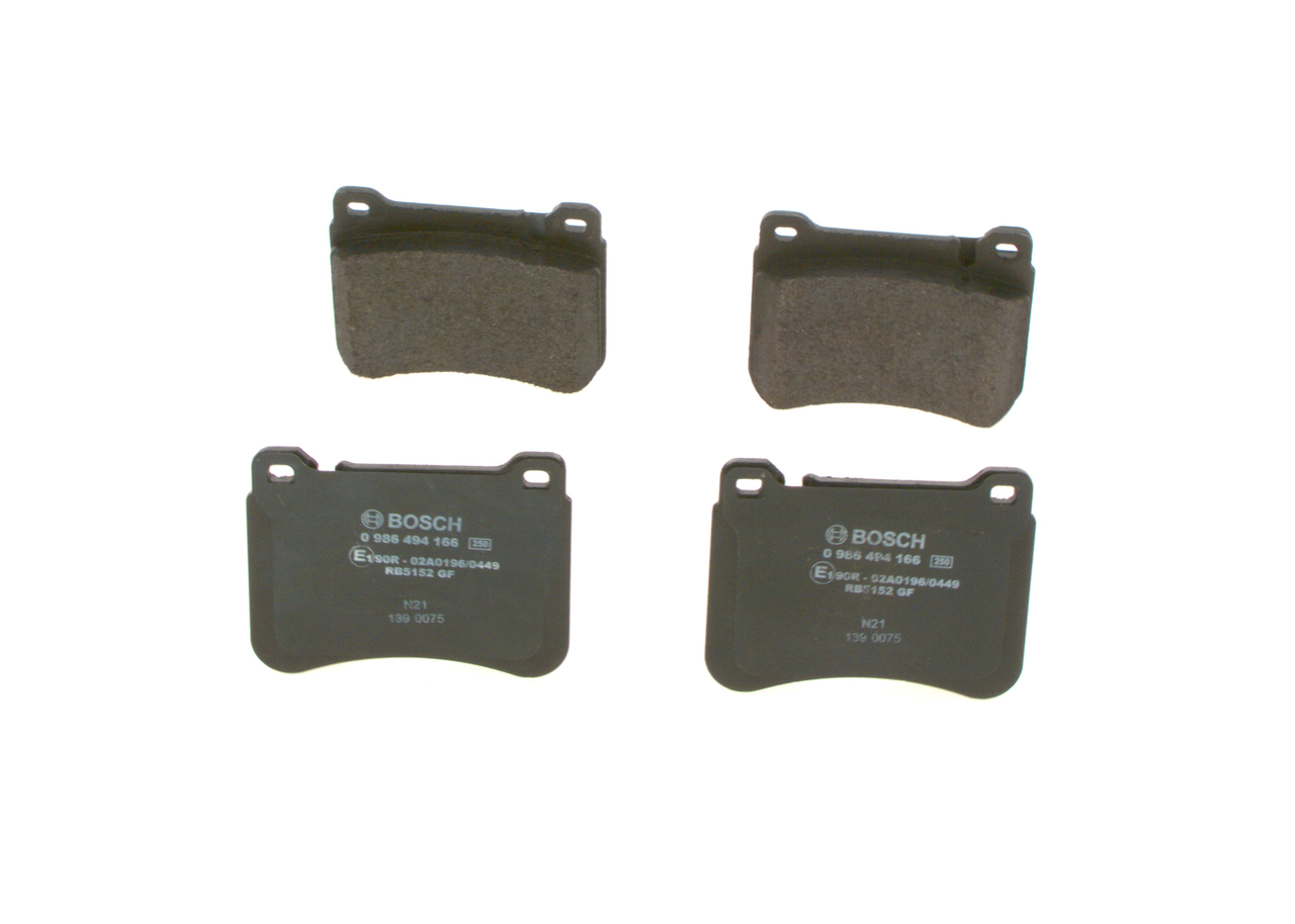Placute frana BOSCH 0986494166