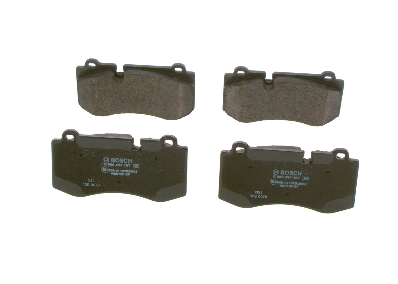 Placute frana BOSCH 0986494167