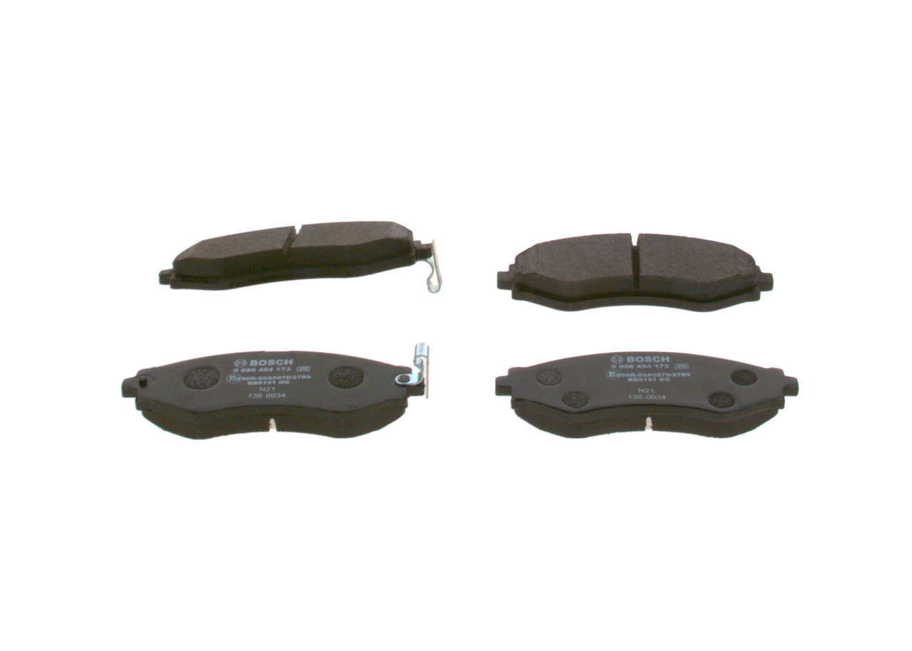 Placute frana BOSCH 0 986 494 173