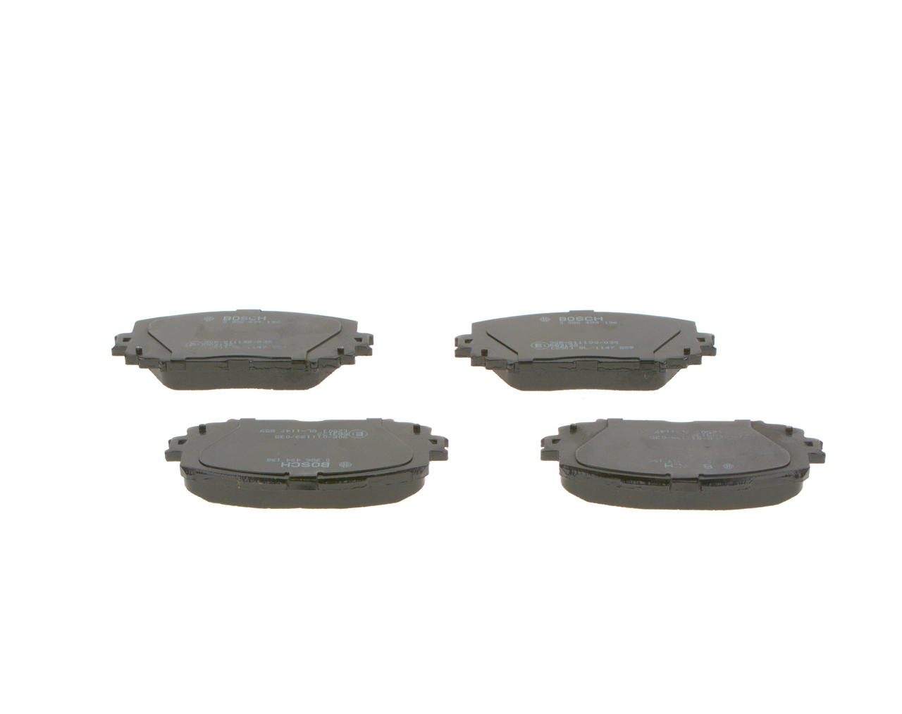 Placute frana BOSCH 0986494196
