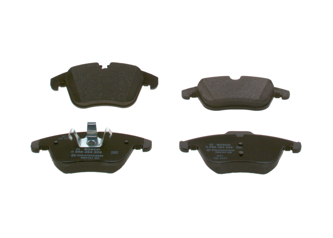 Placute frana BOSCH 0 986 494 209