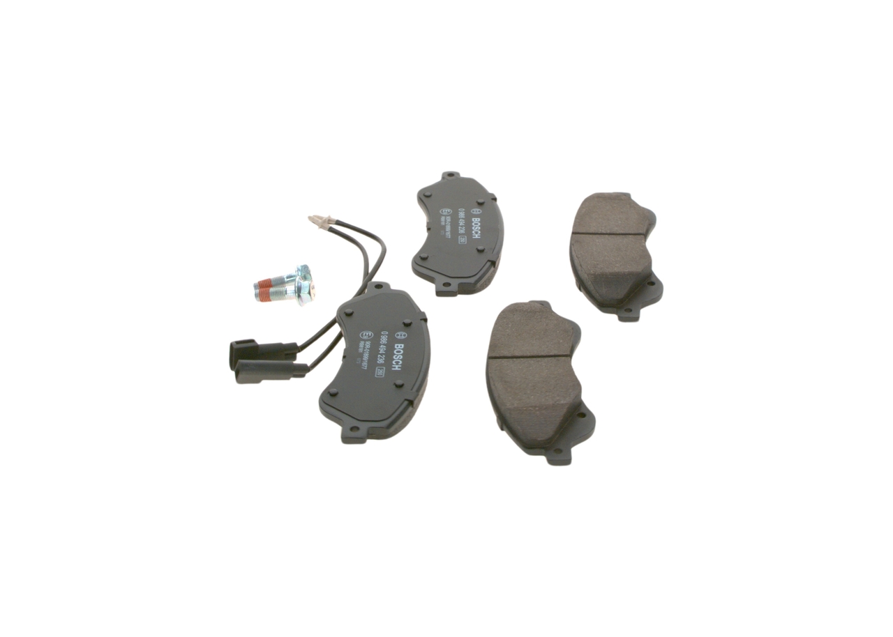 Placute frana BOSCH 0986494236