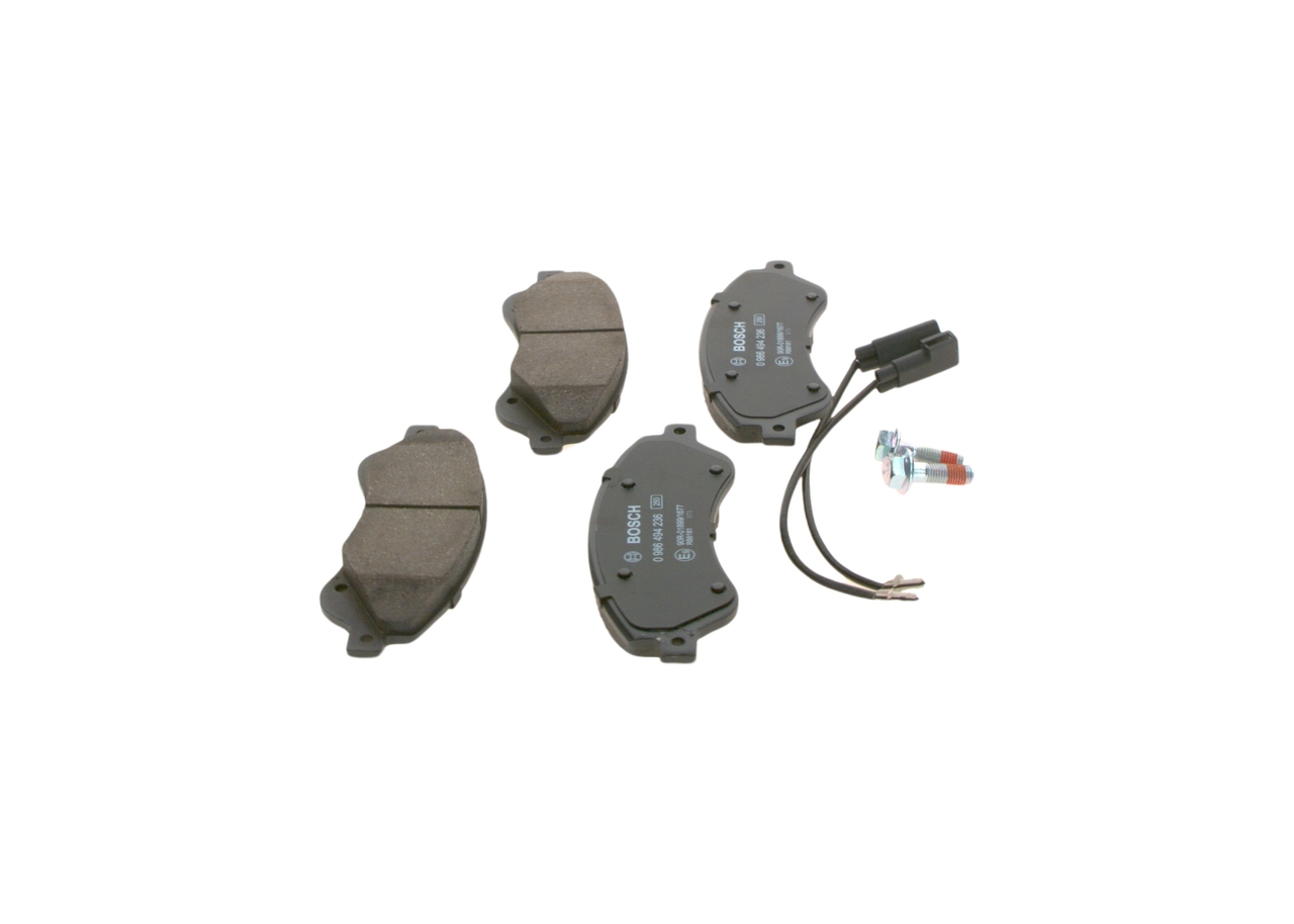 Placute frana BOSCH 0986494236