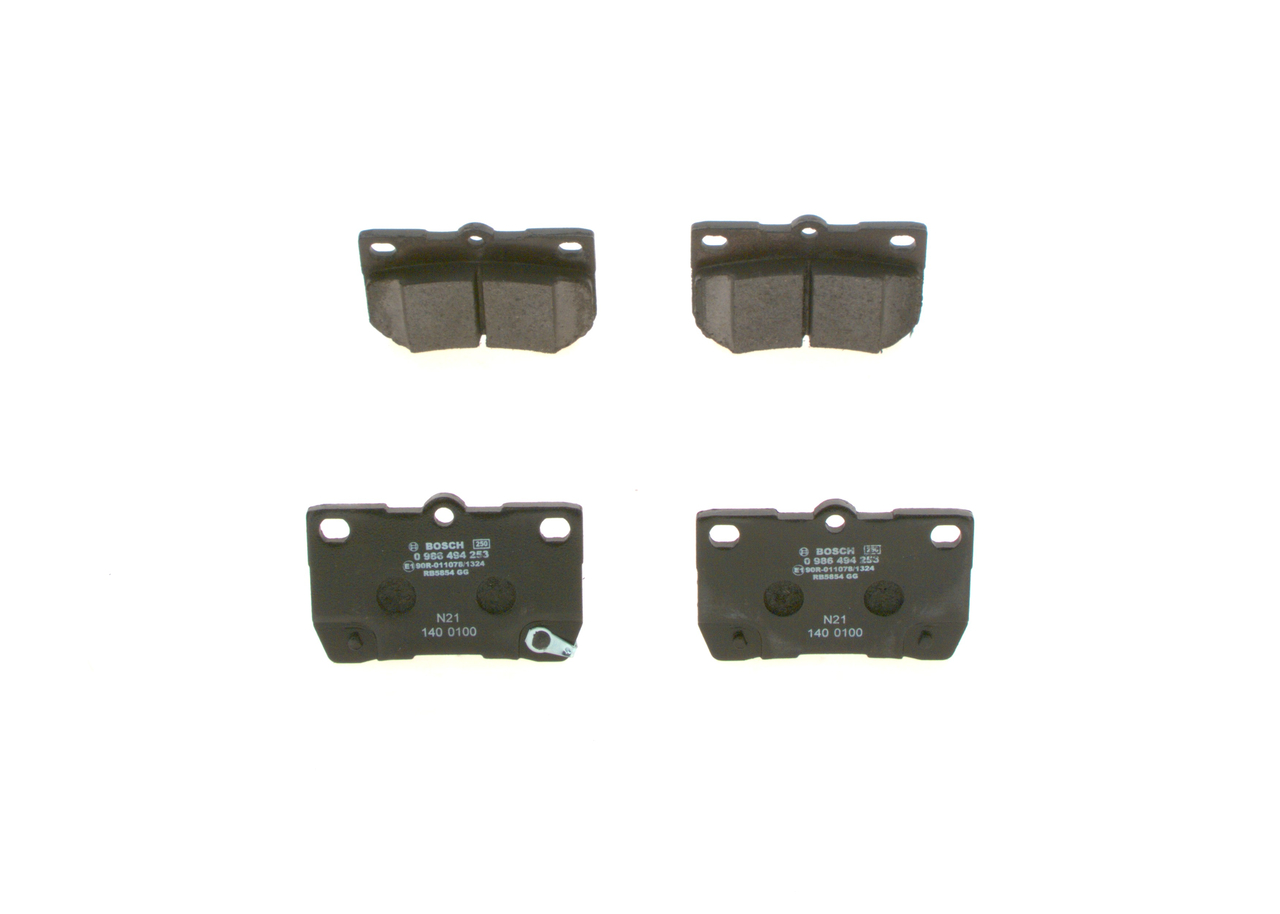 Placute frana BOSCH 0 986 494 253