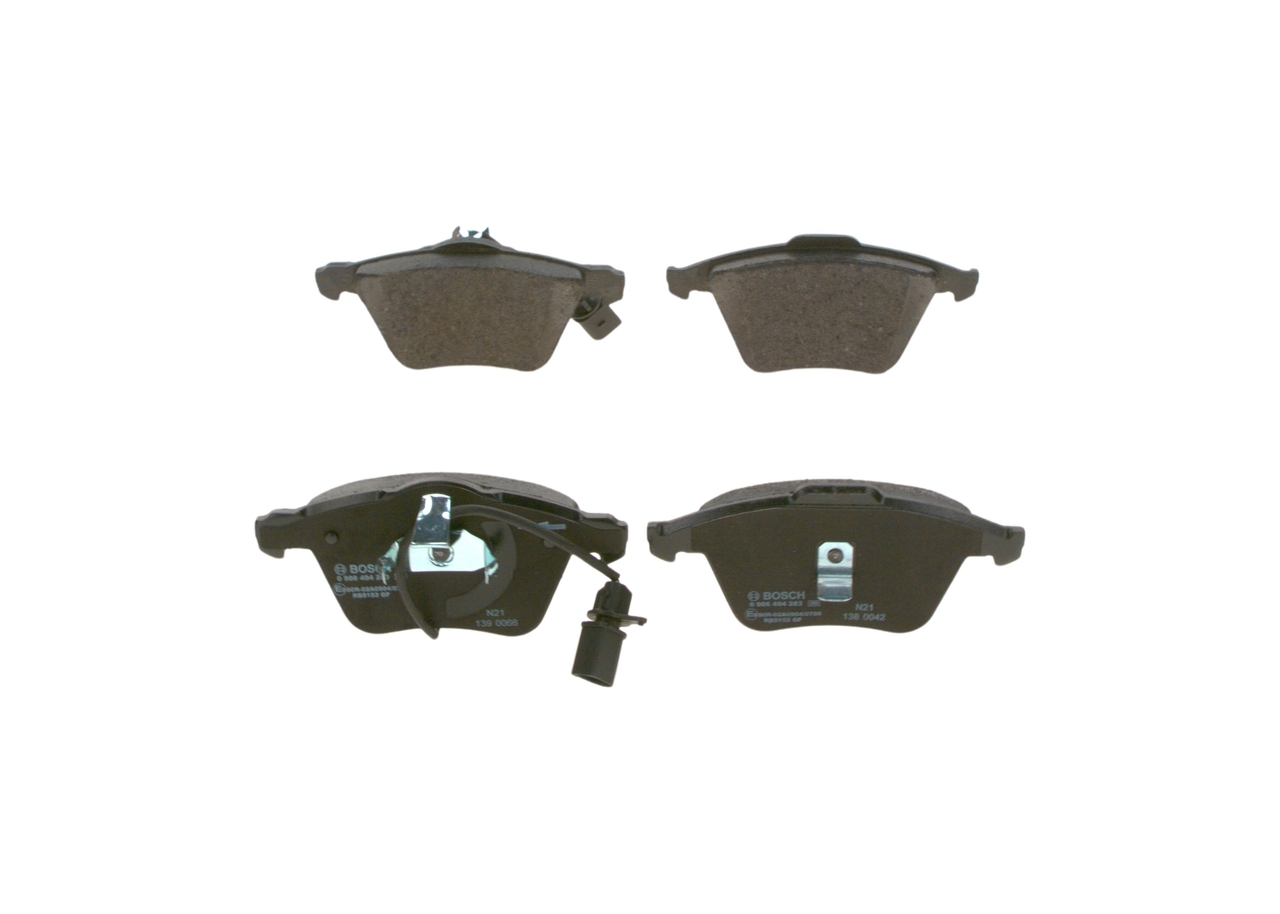 Placute frana BOSCH 0986494283