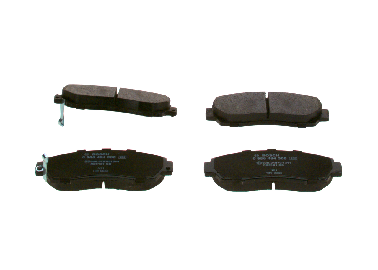 Placute frana BOSCH 0 986 494 308