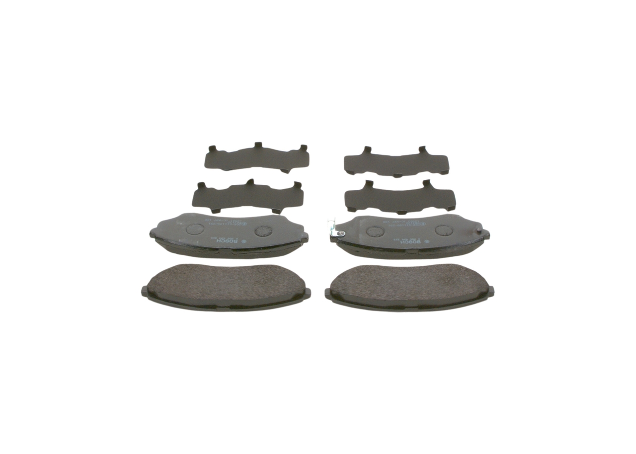 Placute frana BOSCH 0986494323