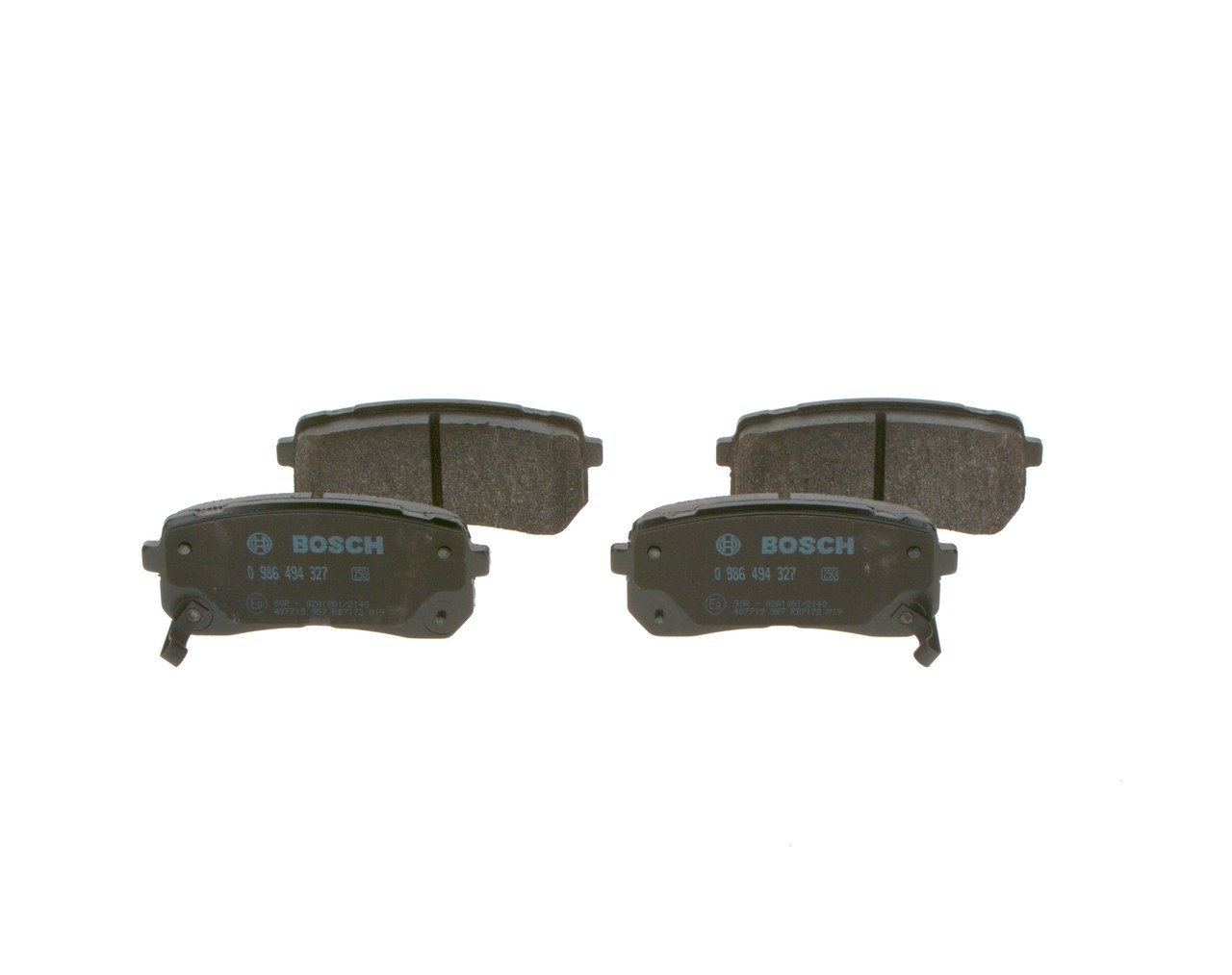 Placute frana BOSCH 0986494327