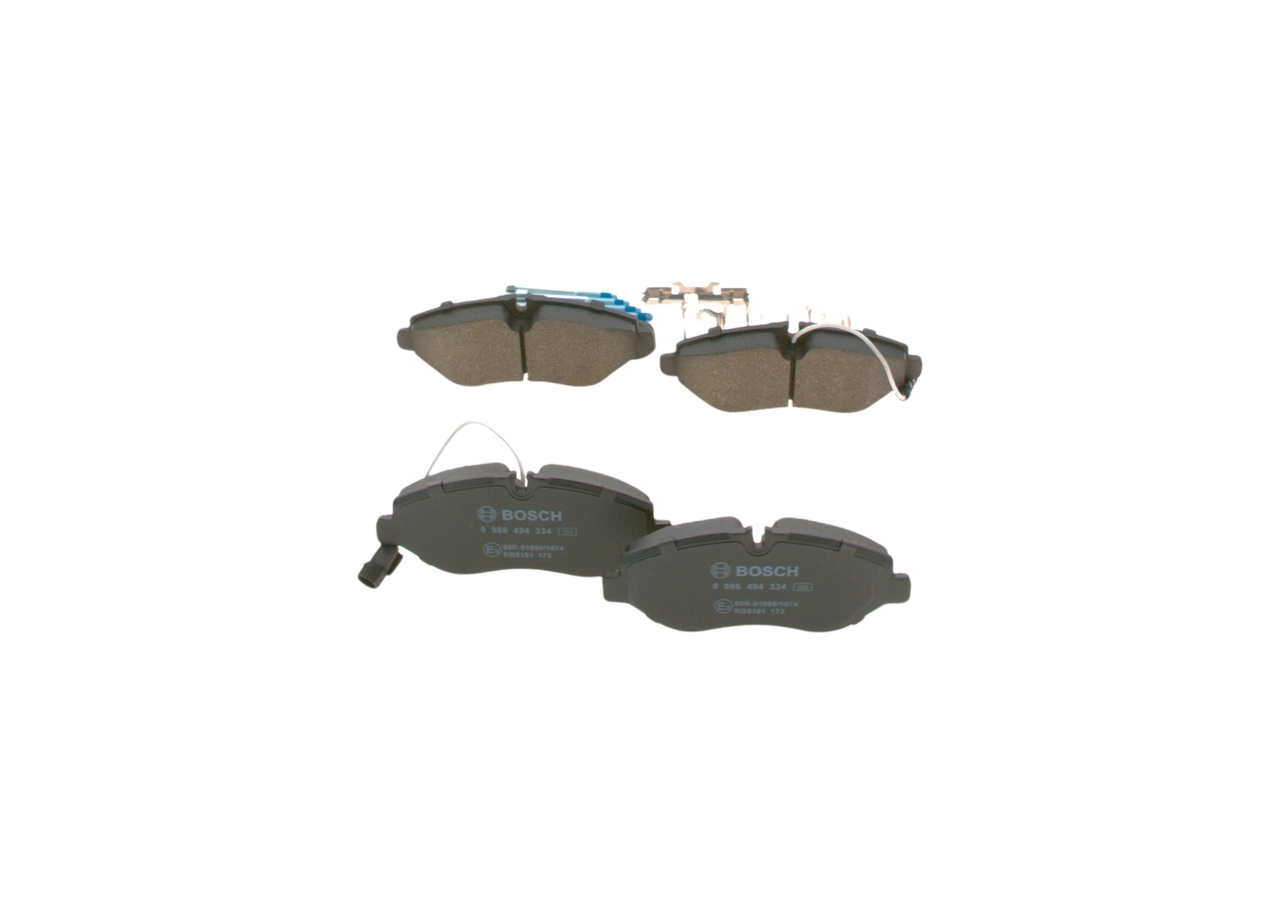 Placute frana BOSCH 0986494334