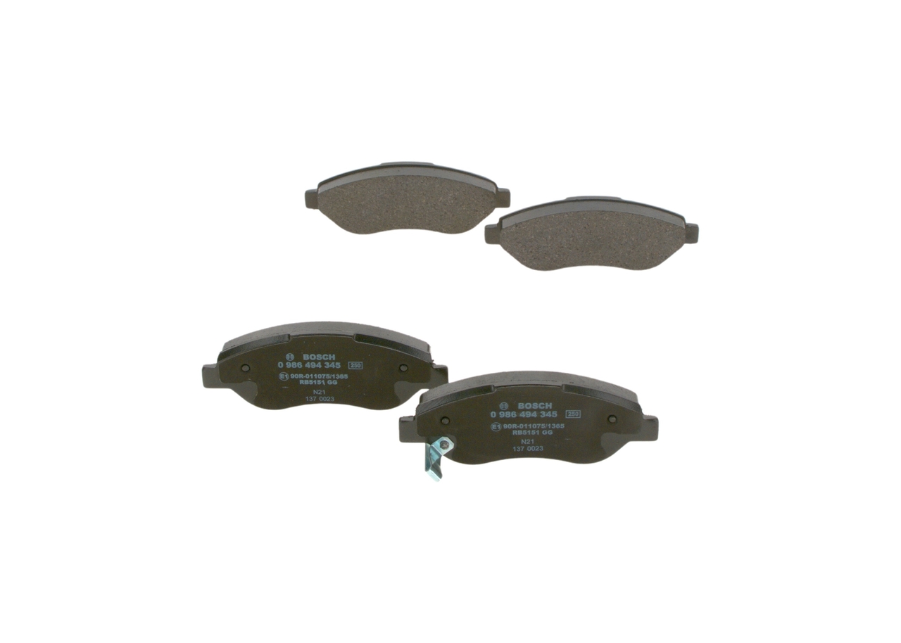 Placute frana BOSCH 0 986 494 345