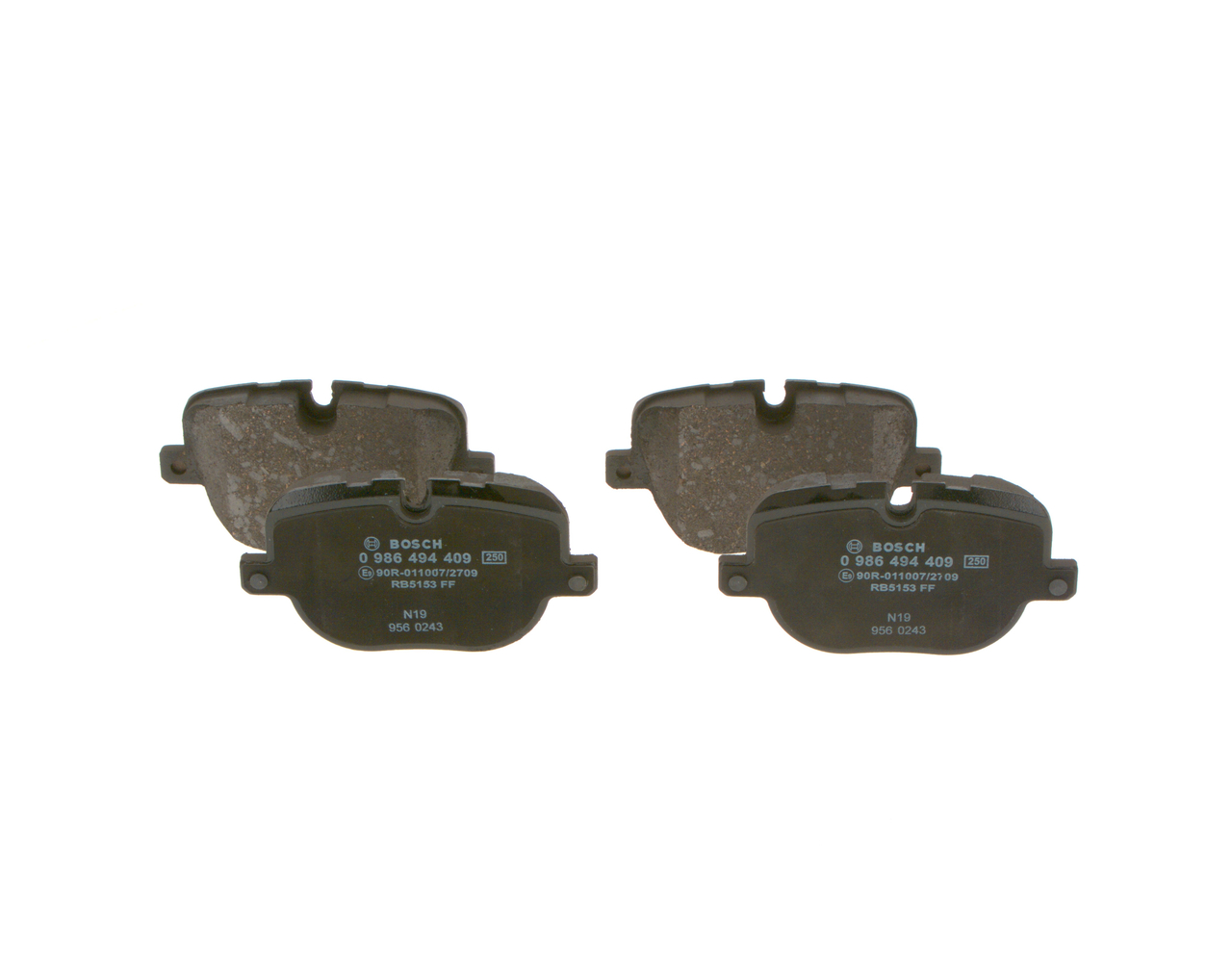 Placute frana BOSCH 0986494409