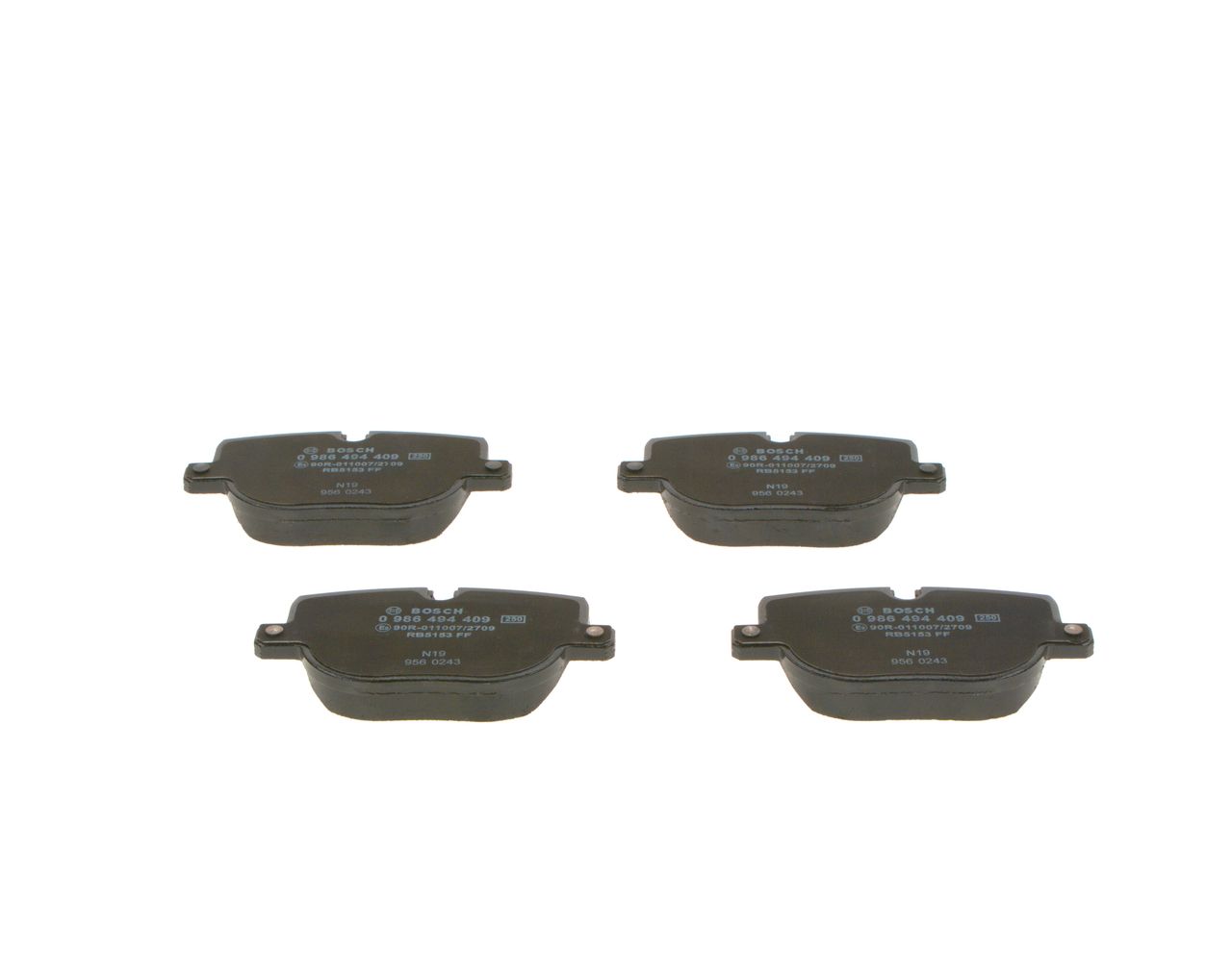 Placute frana BOSCH 0986494409
