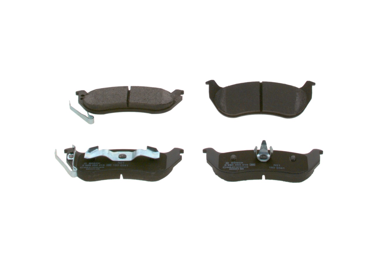 Placute frana BOSCH 0 986 494 419