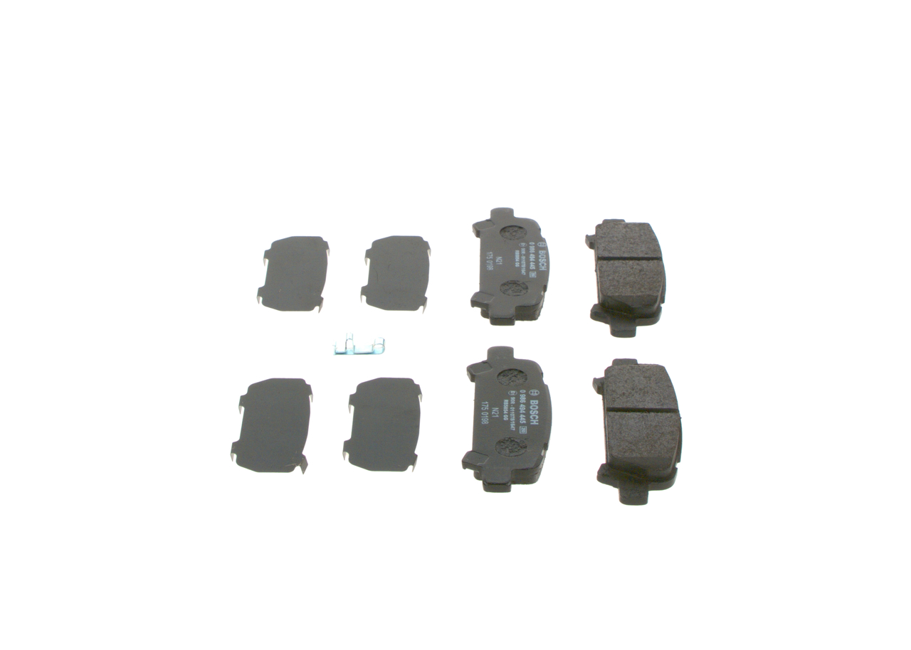 Placute frana BOSCH 0986494445