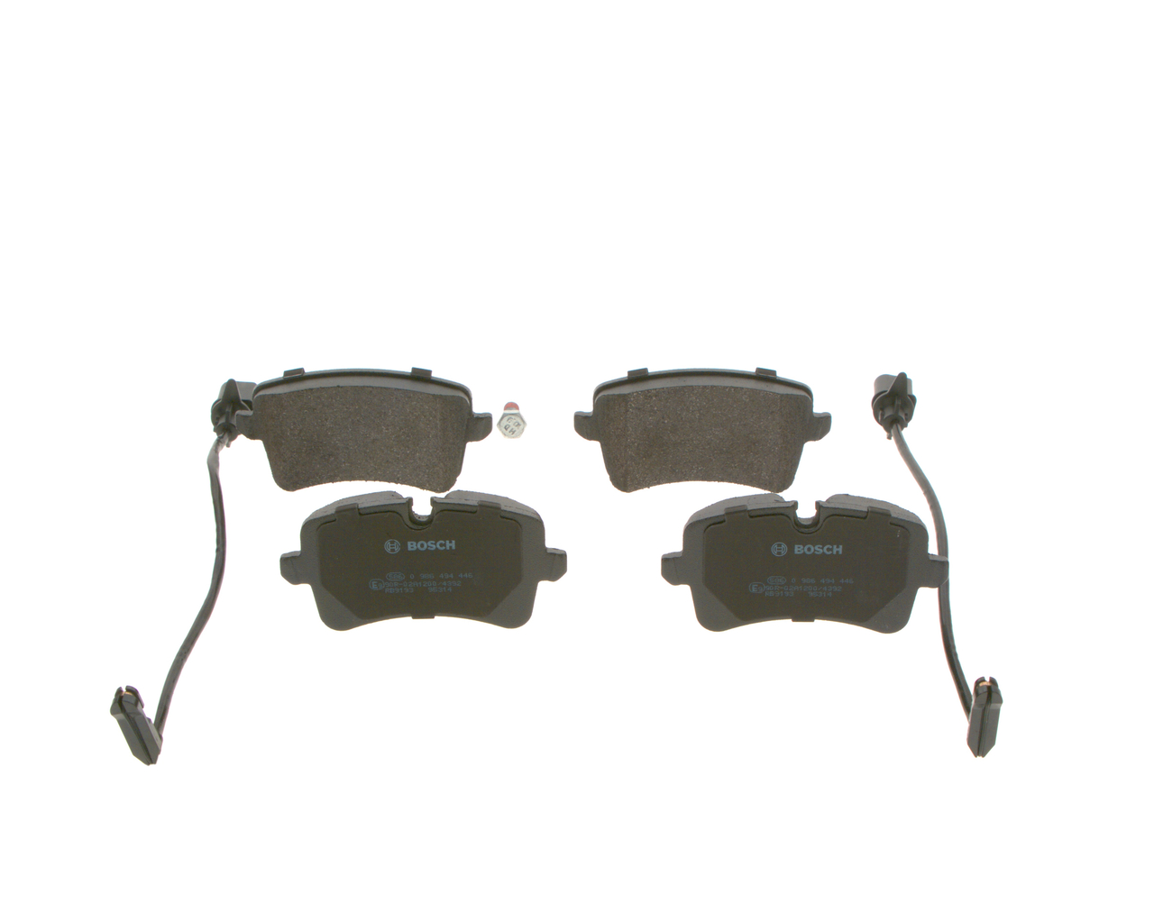 Placute frana BOSCH 0986494446