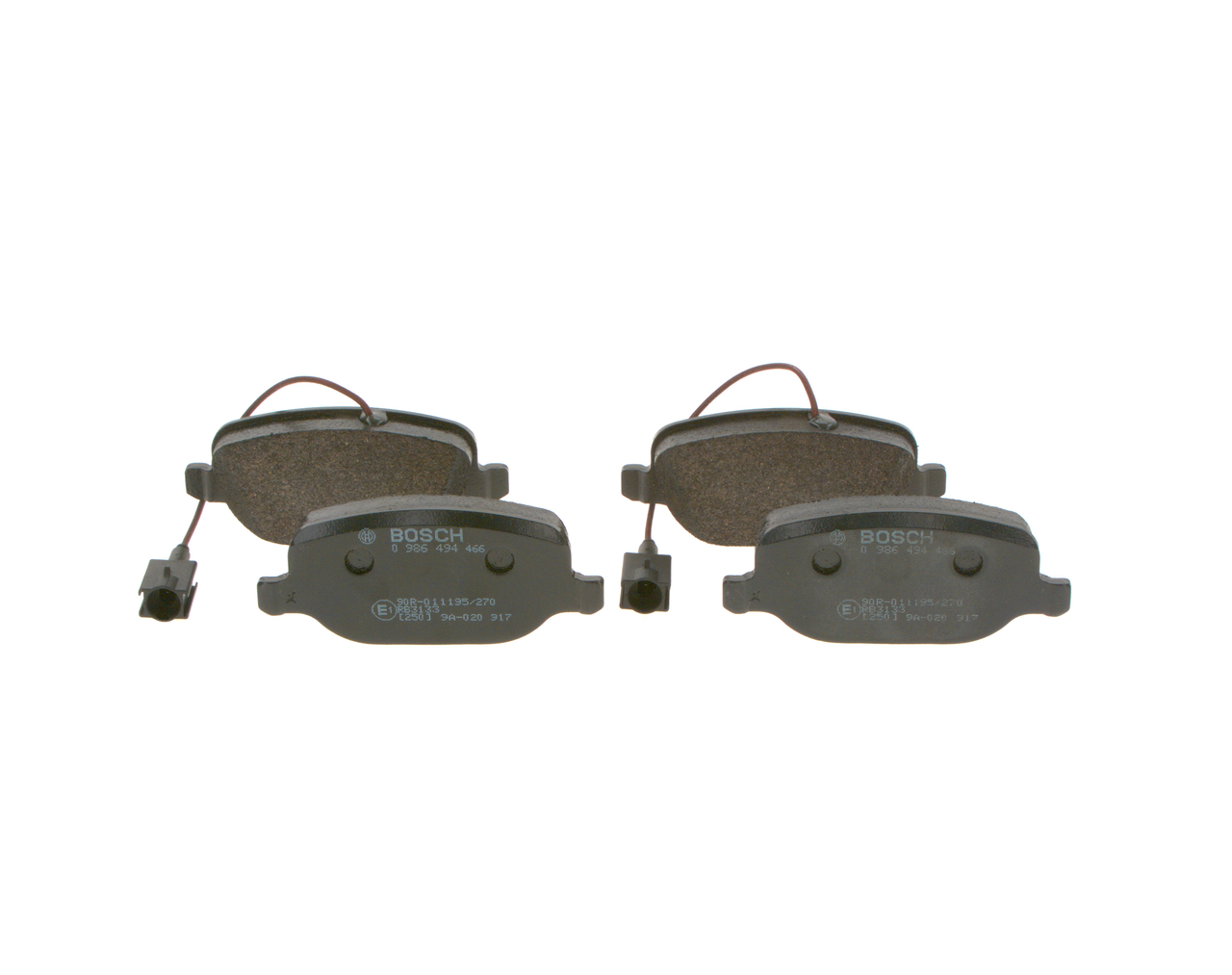 Placute frana BOSCH 0 986 494 466