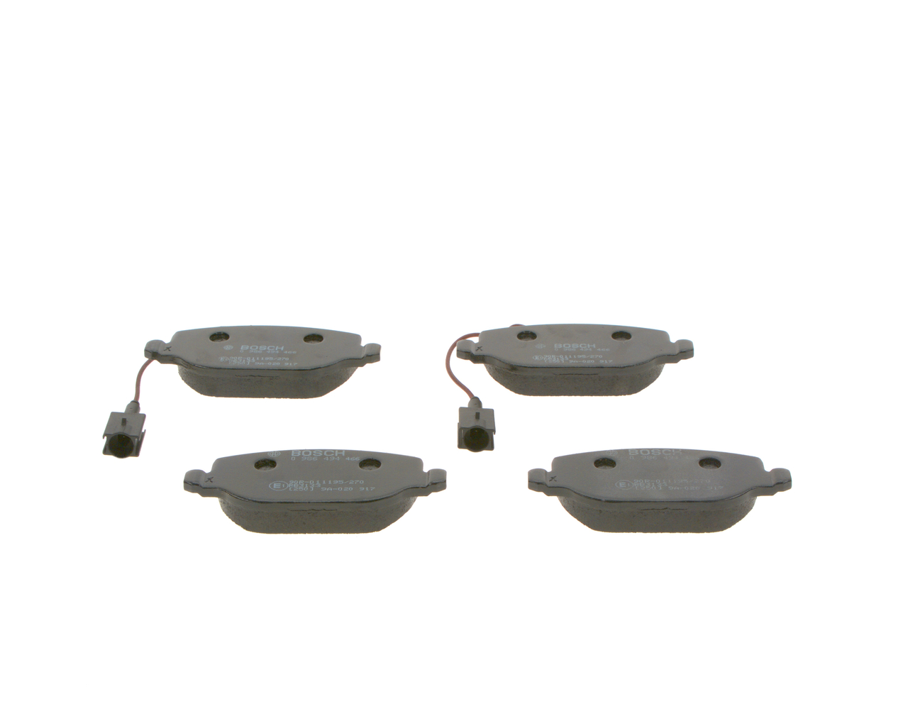 Placute frana BOSCH 0986494466