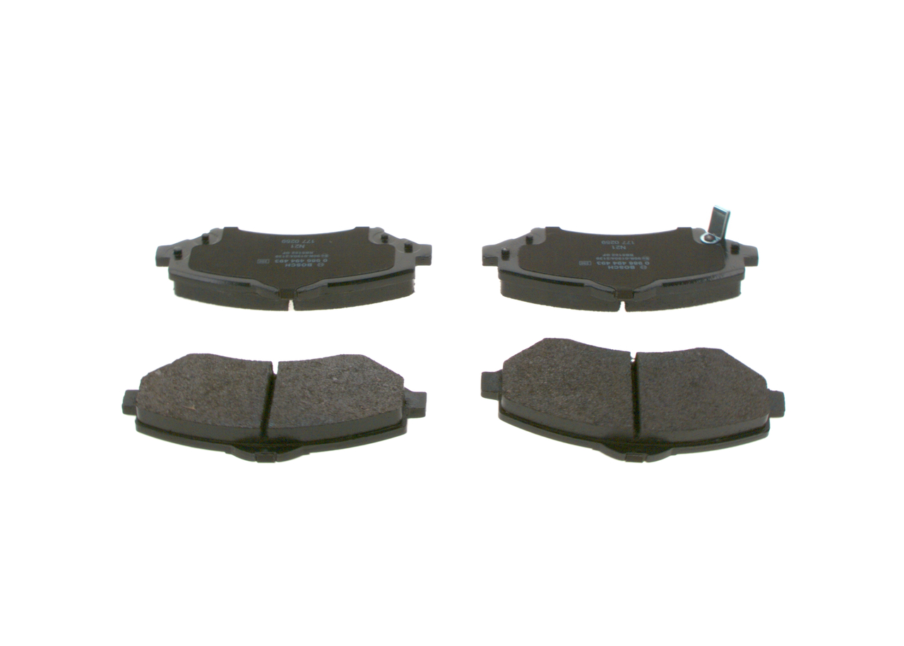 Placute frana BOSCH 0986494493