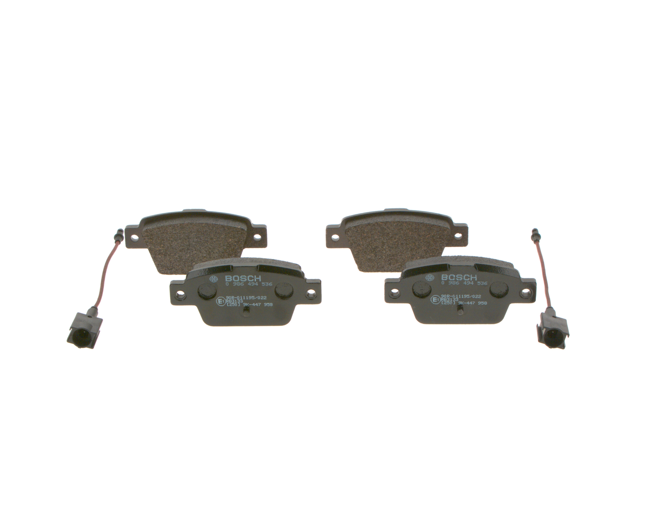 Placute frana BOSCH 0 986 494 536
