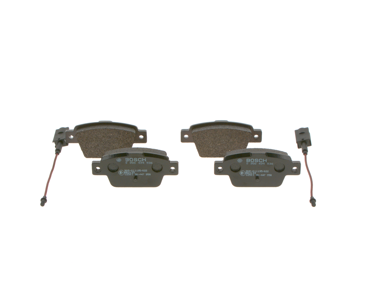 Placute frana BOSCH 0986494536