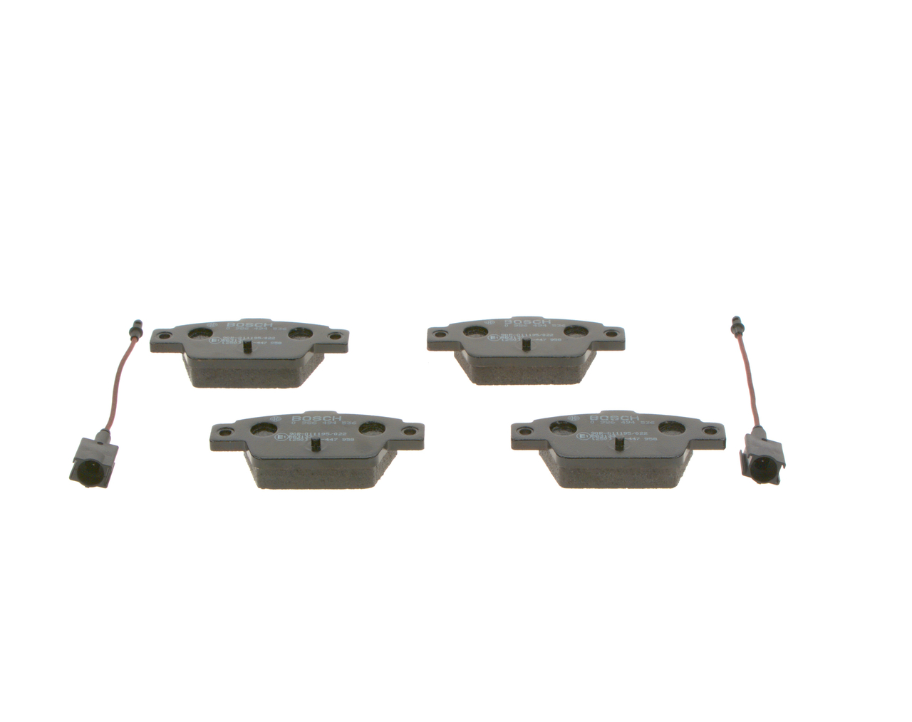 Placute frana BOSCH 0986494536