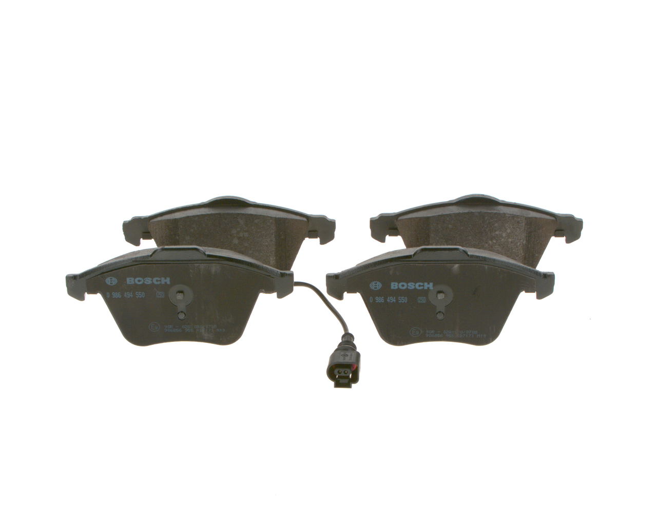 Placute frana BOSCH 0 986 494 550