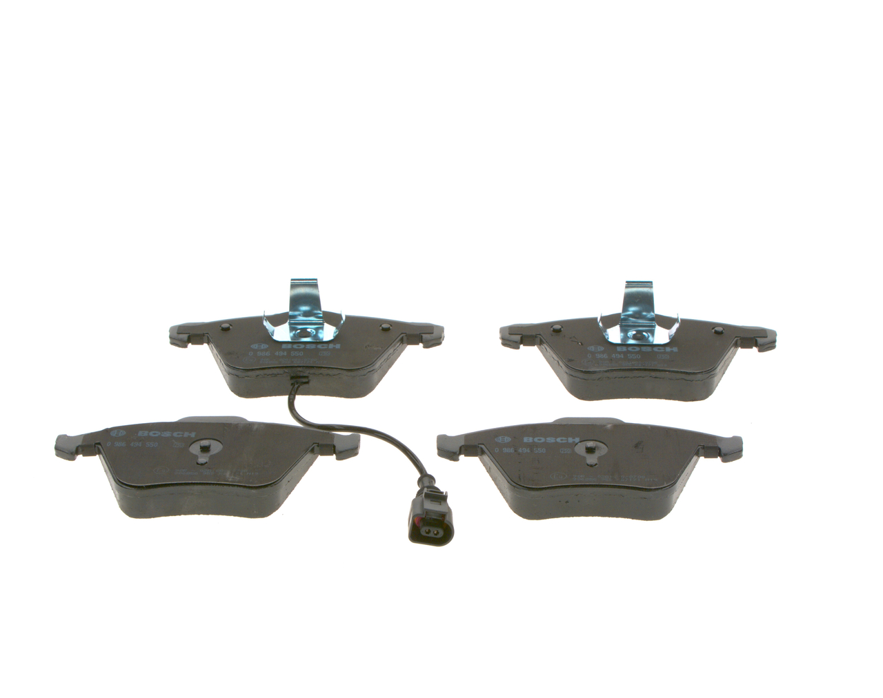 Placute frana BOSCH 0986494550