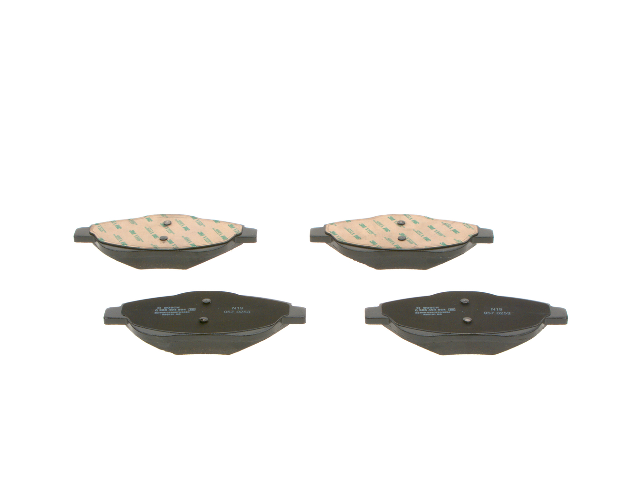 Placute frana BOSCH 0986494564